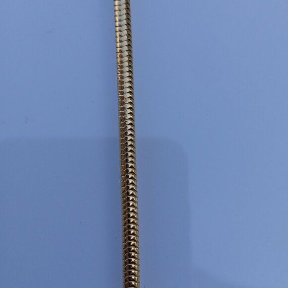 "KENNETH LANE" Black and Gold Choker Collar Necklace Enameled Infinity Knot - Picture 14 of 16